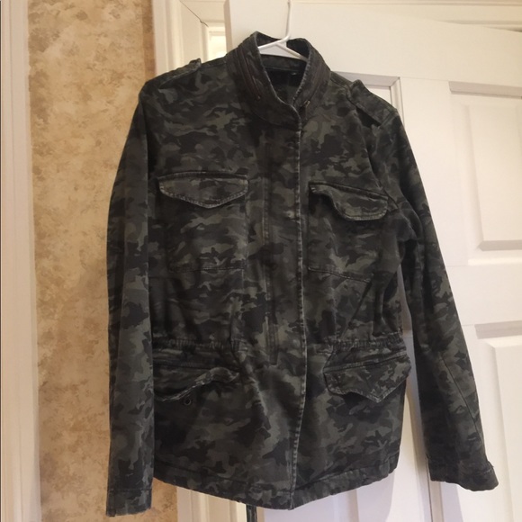 a.n.a Camouflage Utility Jacket Medium - Picture 7 of 11